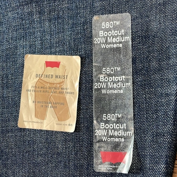 Levi’s 580 Women’s Bootcut Jeans Size 20W NWT - Picture 14 of 16